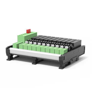 Typ SVS18 von E-T-A: Das Stromverteilungssystem SVS18 optimiert die DC 24 V-Verteilung in der automatisierten Prozesstechnik.